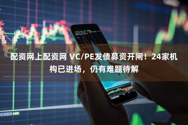配资网上配资网 VC/PE发债募资开闸！24家机构已进场，仍有难题待解